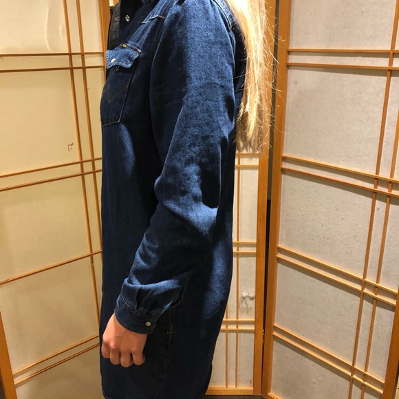 Wrangler Denim Shirt Dress - Picture 4 of 4